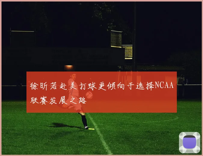 徐昕若赴美打球更倾向于选择NCAA联赛发展之路